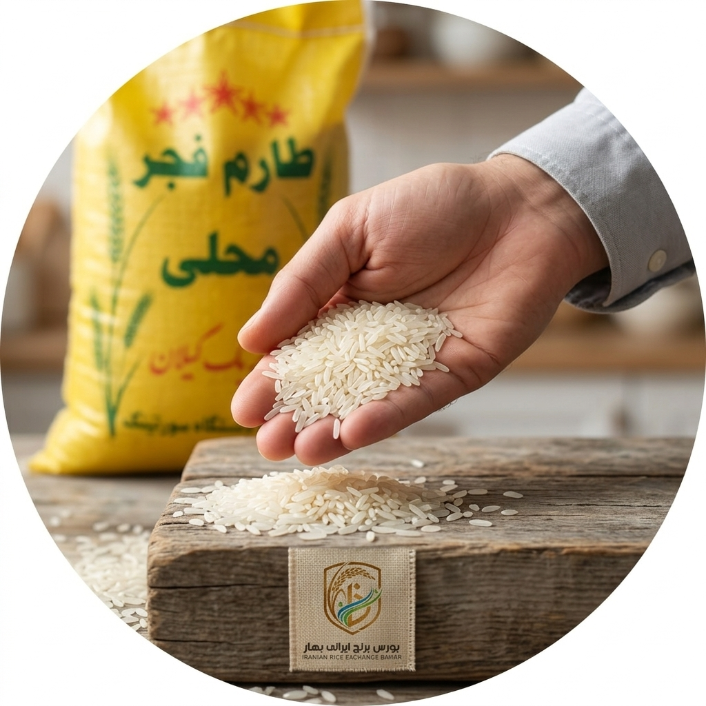برنج ایرانی طارم فجر محلی 20 کیلویی