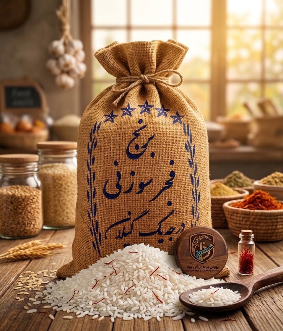 قیمت و خرید برنج فجر سوزنی گیلان (۱۰ کیلوگرم) | بورس برنج ایرانی بهار